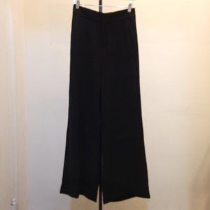 Banana Republic new pants black wide leg slacks washable stretch